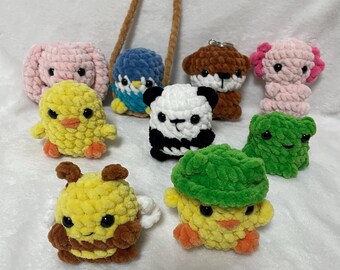 Animal keychain or rearview mirror decoration