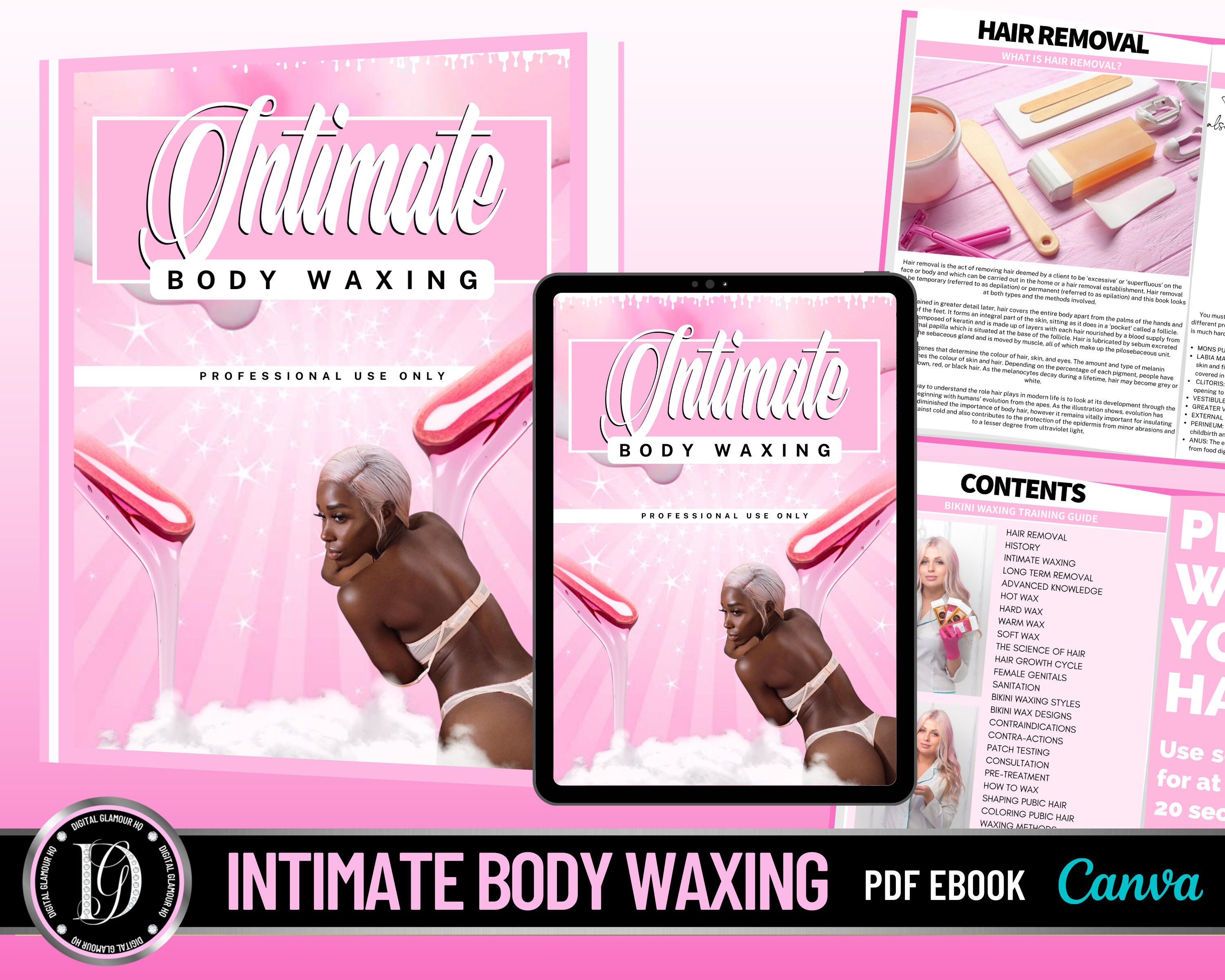 Intimate Female Waxing Training Manual Wax Guide Brazilian - Etsy Intimate Female Waxing Training Manual Wax Guide Brazilian - Etsy