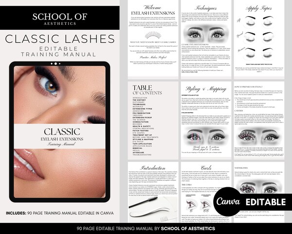 Eyebrow Mapping Practice Sheets, Face Shape Guide, Printables for School, Microblading Training ...