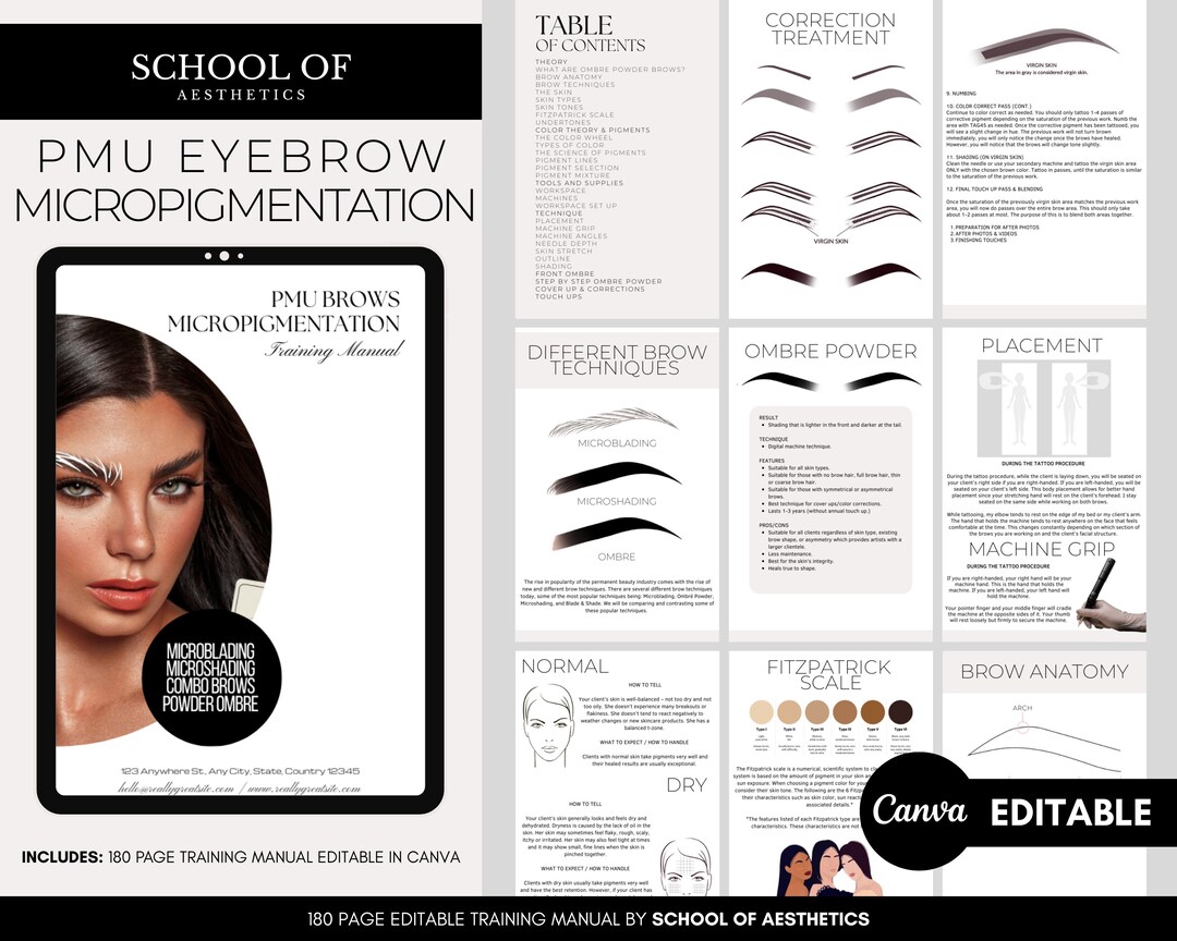 Microblading, Microshading, Blade & Shade, Ombre Brows, PMU Combo Brows