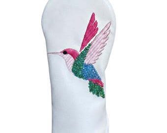 Funda híbrida Bejeweled Hummingbird (tenga en cuenta que la funda es blanca)