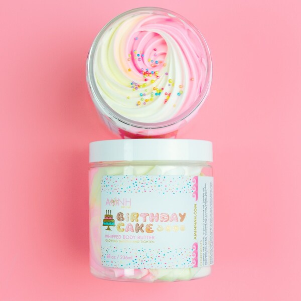 Whipped Body Butter Birthday Cake Etsy