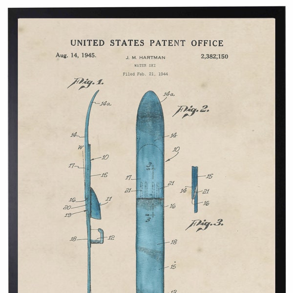 Waterski Patent