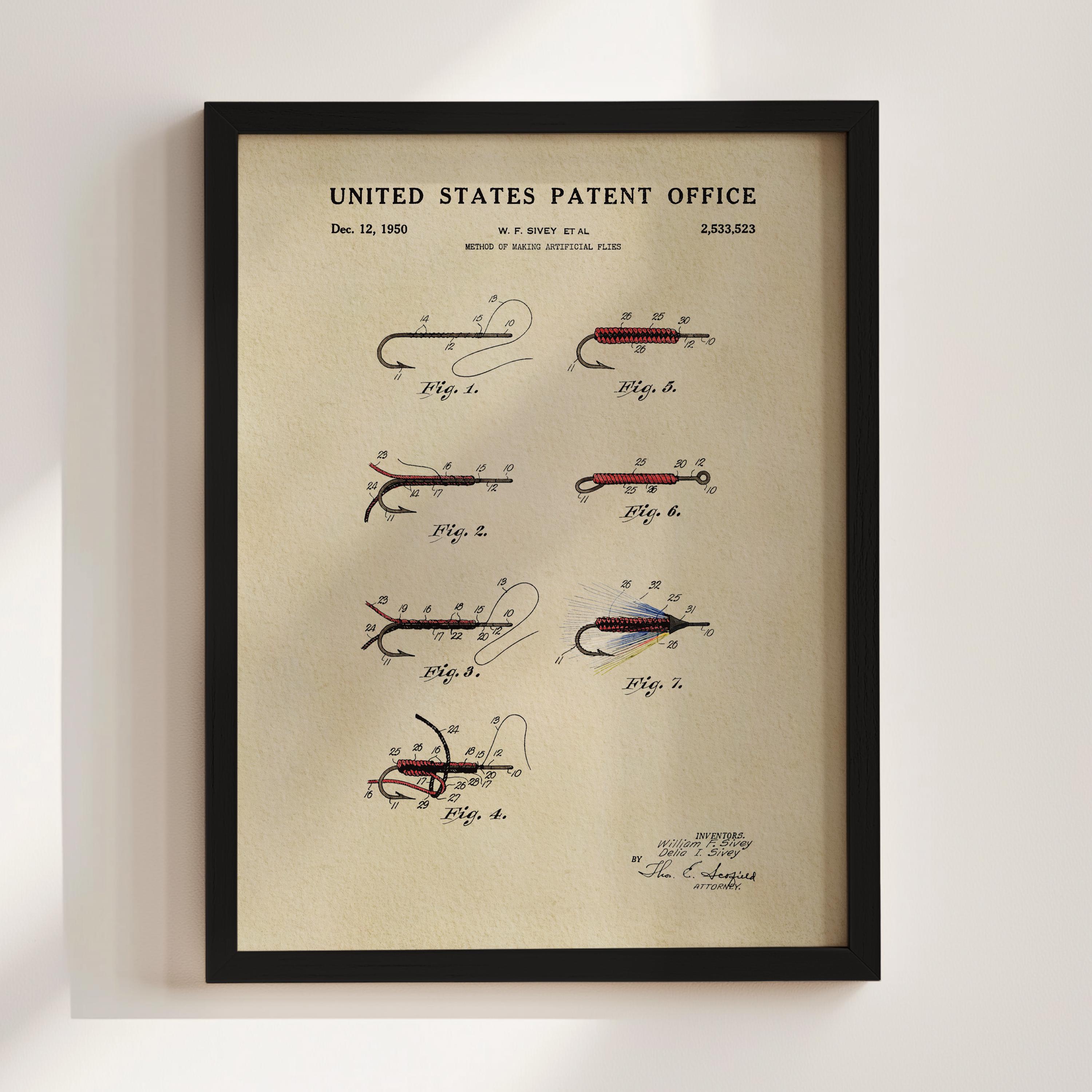 Vintage fishing lure display - Etsy 日本