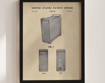Personal Computer Patent Print (2004)