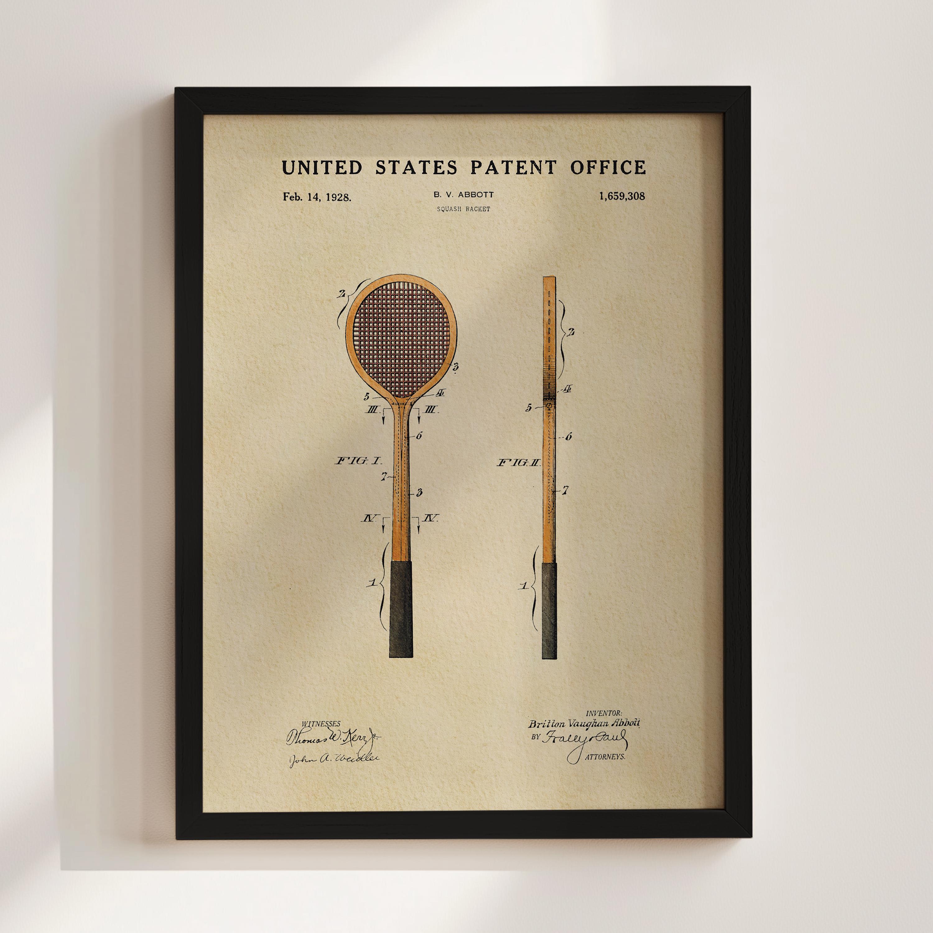 Insigne ancien FEDERATION FRANCAISE DE SQUASH RAQUETTES émail VINTAGE