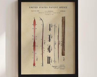 Ski Patent Print (1936)