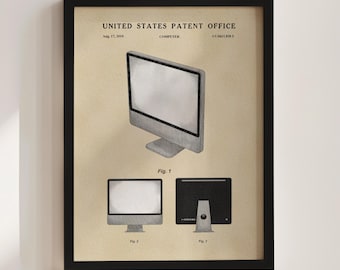 Modern Computer Patent Print (2010)