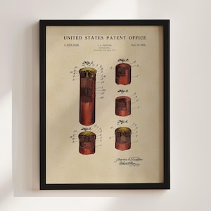 Shotgun Shell Patent Print (1922)