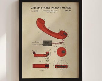 Noise Cancellation Apparatus Patent Print (1995)