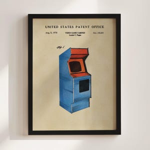 Patentprint arcadegame (1978)