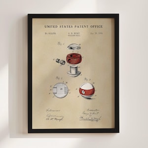 Patent na piłkę bilardową (1894)