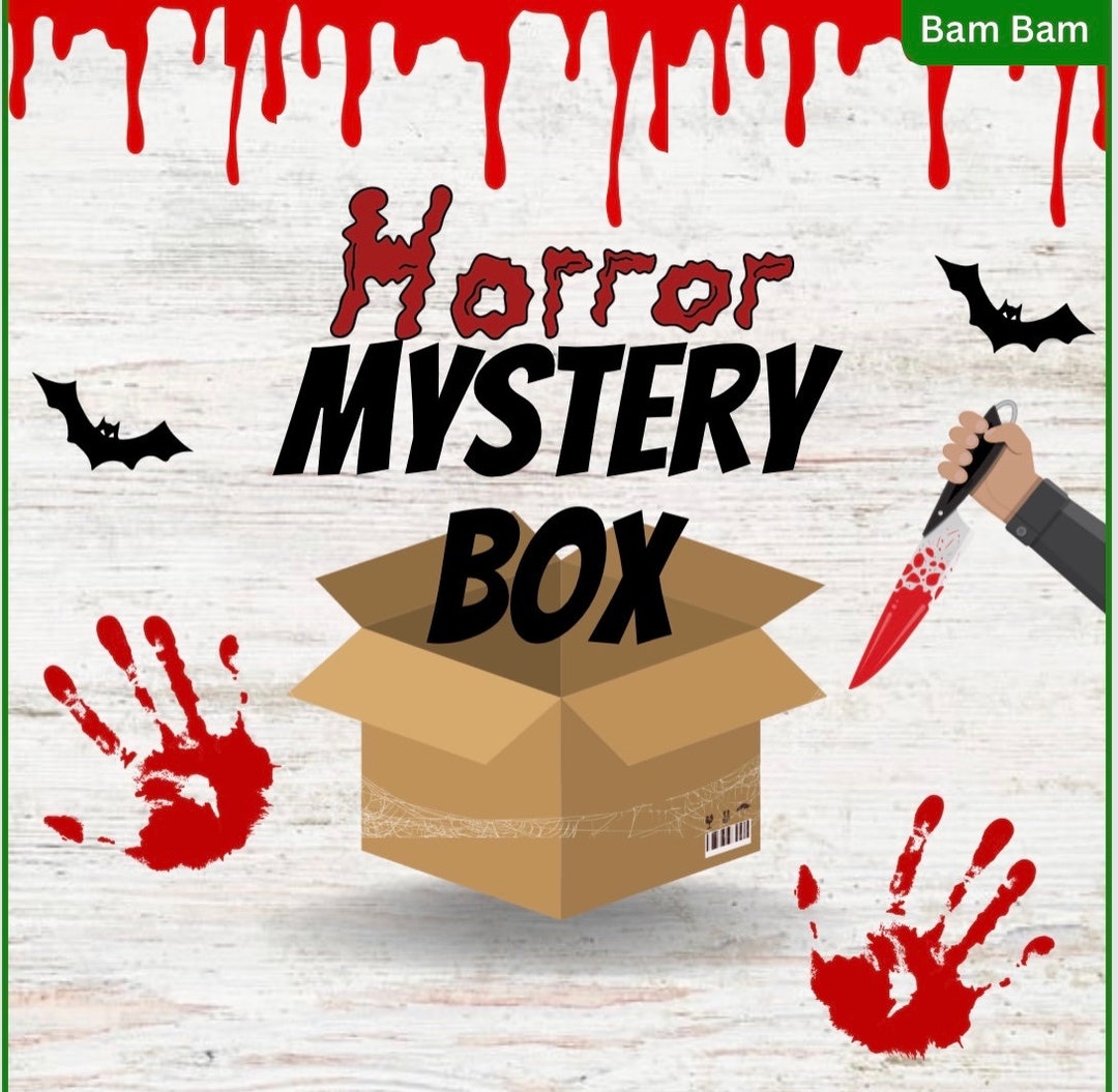 Horror Mystery Box Horror Fans horror Bundle Halloween Etsy