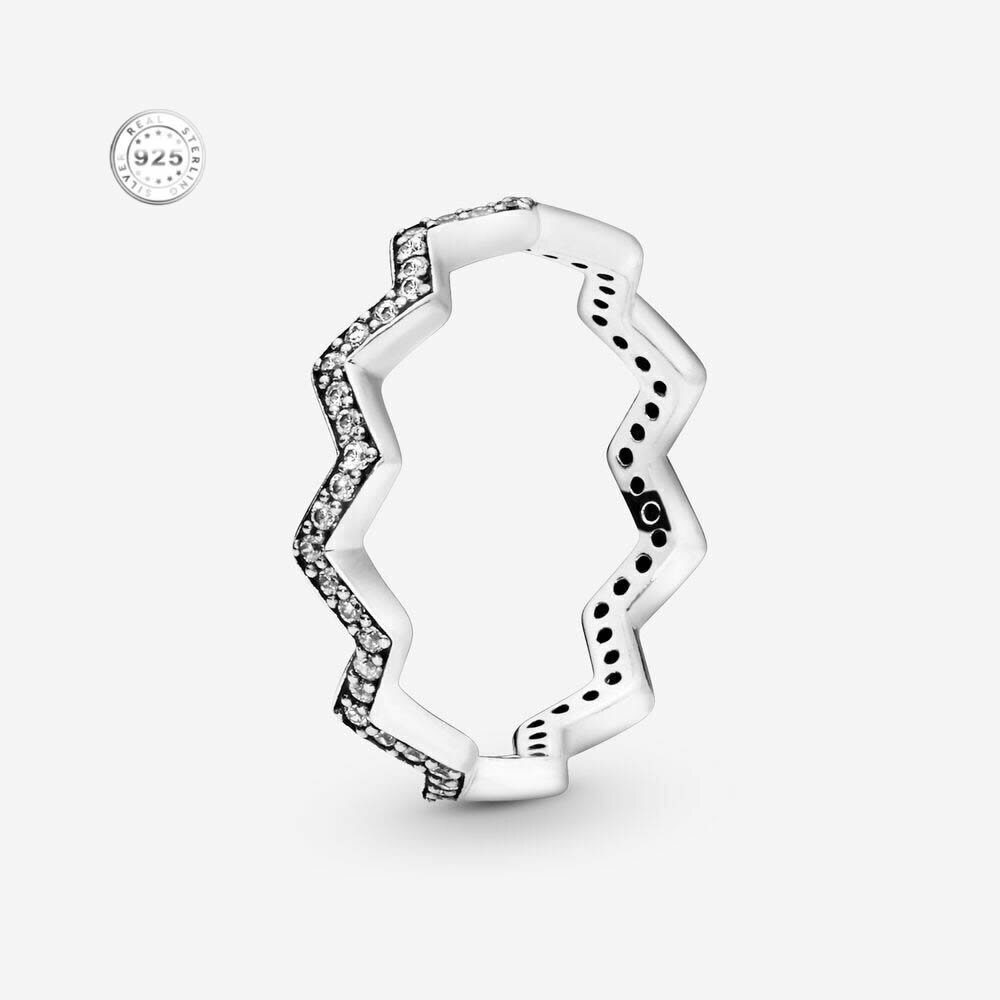 Pandora zigzag ring deals