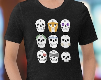 The Locked Tomb T-Shirt - Gideon the Ninth T-Shirt - Bookish Shirt - Tamsyn Muir - Nine Houses