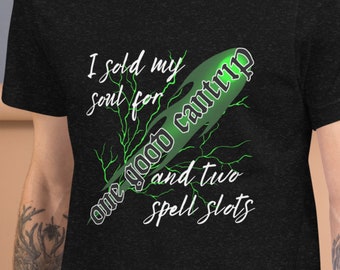 One Good Cantrip - Eldritch Blast - Warlock T-Shirt - DnD - Dungeons and Dragons T-Shirt - TTRPG - D&D