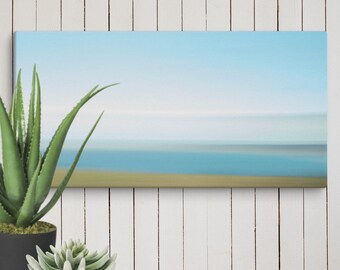 Paisaje abstracto de Stinson Beach - Impresión en lienzo
