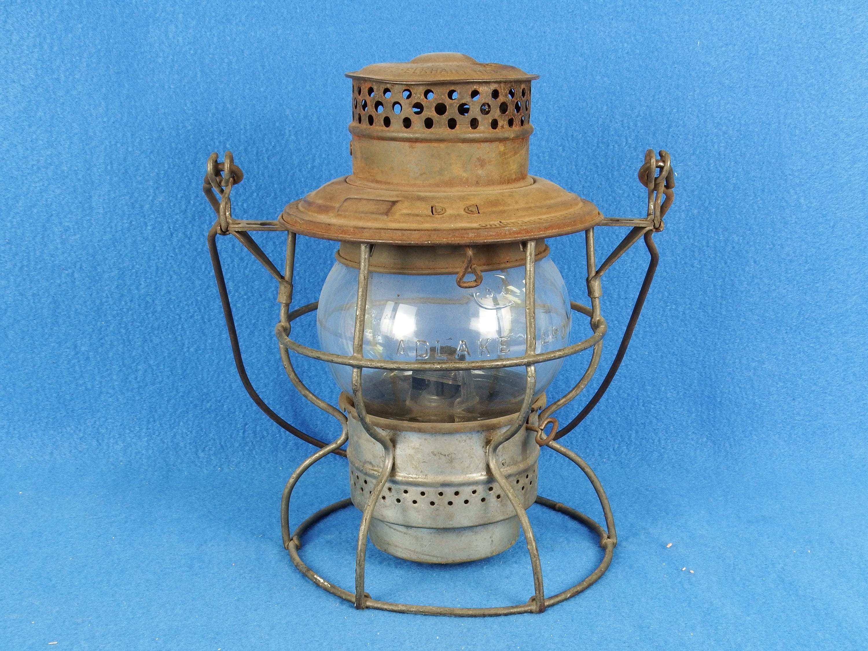 アドレイク ケロ レイルロード ランタン ビンテージ