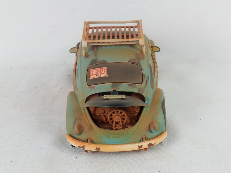 Light Blue 1955 VW Californiastyle Beetle Diecast Car Made by Jada