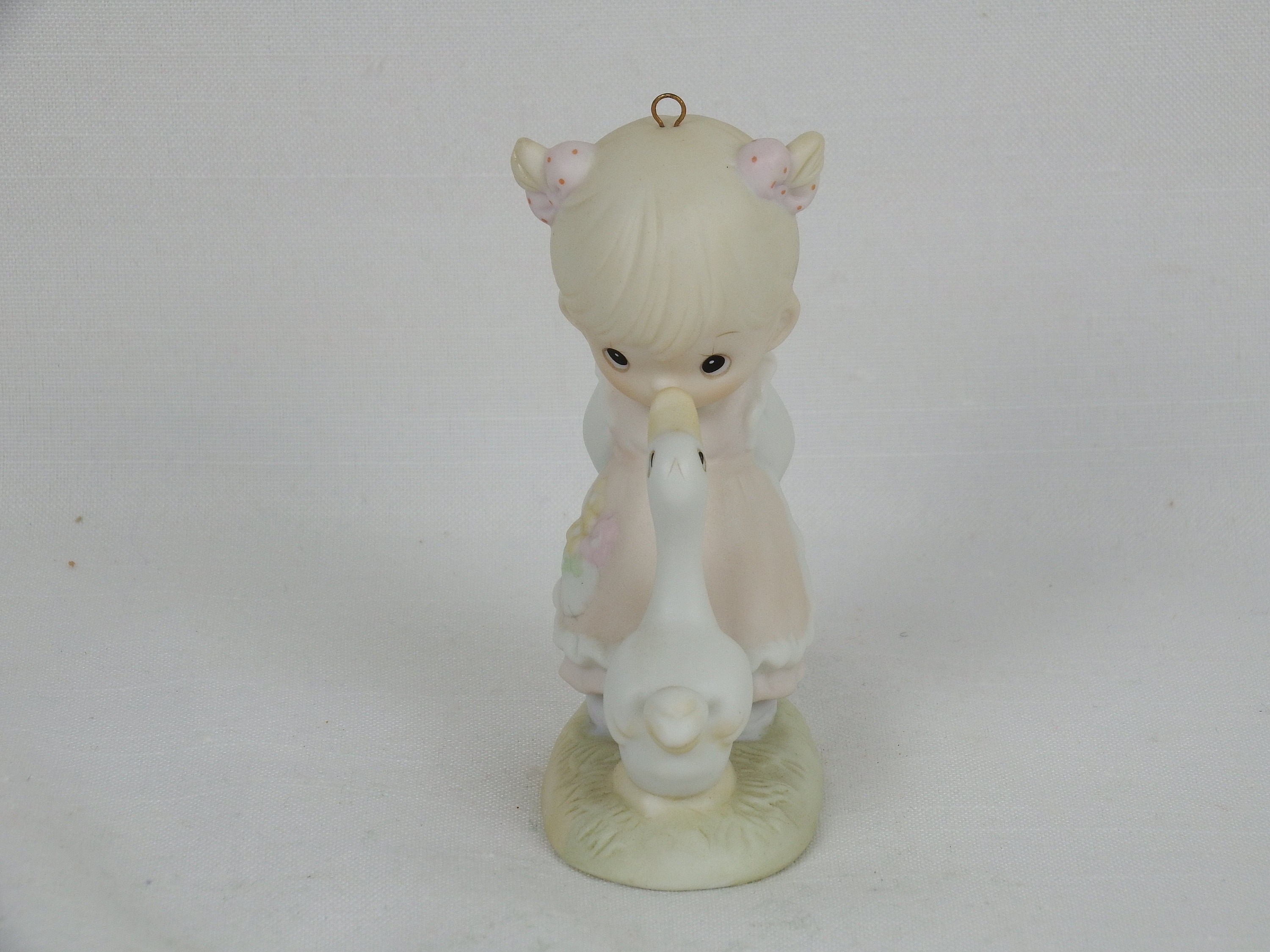 Precious Moments Girl and Goose Ornament Enesco Company - Etsy