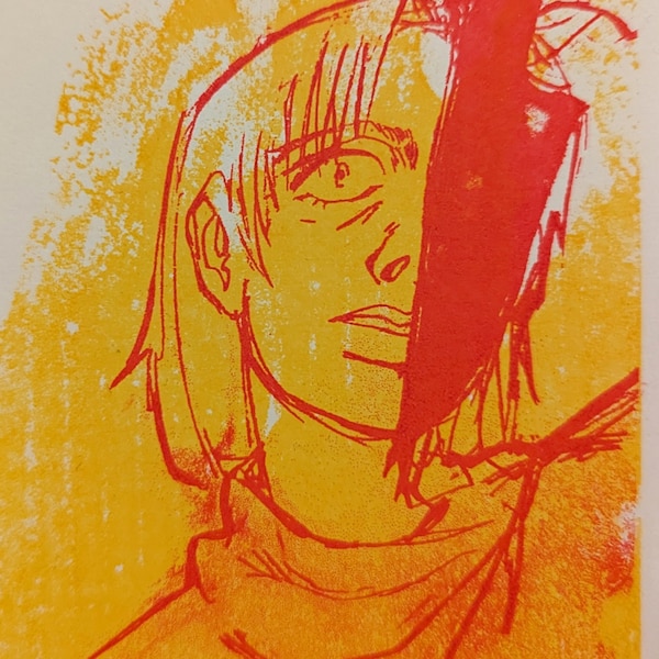 Angela Orosco (Silent Hill) Print Gocco Screenprint Postcard