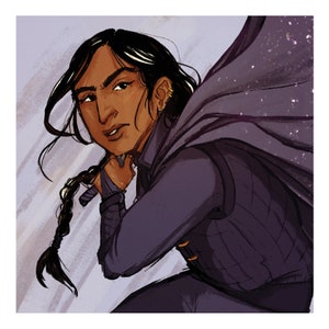 Inej Ghafa Mini-Print (Grishaverse)