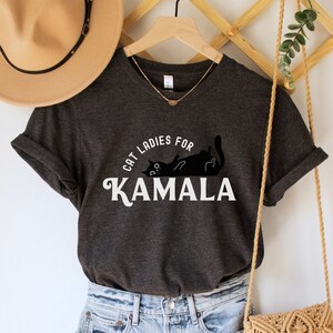 Childless Cat Lady Shirt, Kamala Harris 2024 T Shirt, Kamala Rally Tee, 2024 Election Political Shirts, Vote Blue Democrat Top, Cat Mom Gift
