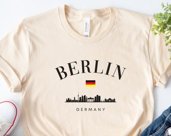 Berlin Shirt, Germany Shirt, Vintage Shirt, Berlin Sweatshirt, Europe Shirt, Vacation Shirt Gift, Travel Shirt, Souvenir