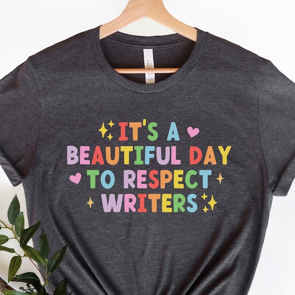 Respect Writers Shirt, Writer's Strike T-Shirt, Gift for Writer, Author, Journalist, Screenwriter, Writers Guild Tshirt, Support Writers