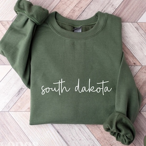 South Dakota Pullover Sweatshirt, South Dakota Hoodie, South Dakota Shirt, South Dakota Souvenir Gift, The Mount Rushmore State