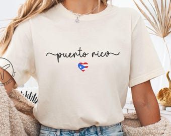 Maglietta con bandiera di Porto Rico, Boricua Pride, souvenir di viaggio