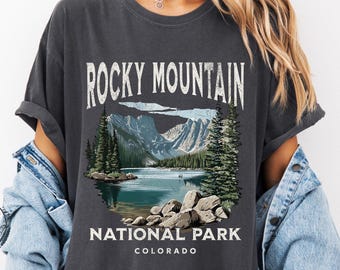 Colorado Rocky Mountains Shirt, Nature Lover Gift