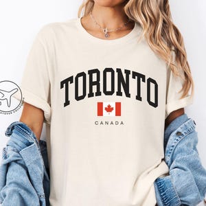 Camiseta de Toronto, Canadá, camiseta de la ciudad de Ontario, camiseta de viaje canadiense, regalo de recuerdo de Toronto, camiseta gráfica unisex