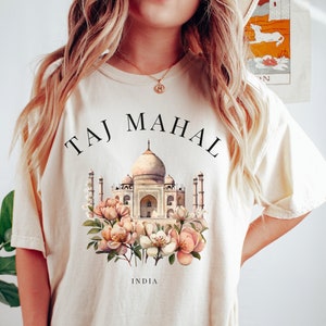 Taj Mahal Shirt, India Shirt, India Tshirt, Taj Mahal Tshirt, India Trip, Taj Mahal Souvenir, India Souvenir, Travel Gift,