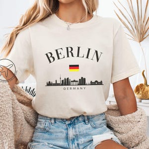 Berlin Deutschland Shirt, Berlin Deutschland TShirt, Deutschland Shirt, Souvenir Deutsche Flagge, Deutschland Reise Geschenkidee