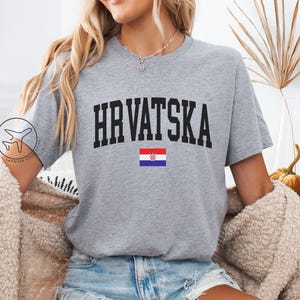 Croatia Shirt, Croatian Flag TShirt, Hrvatska T-Shirt, Croatia Gifts for Travel Lovers, Croatian Heritage Tee