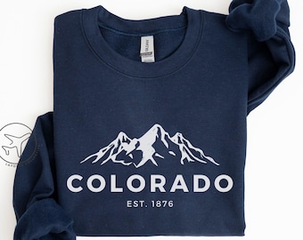 Felpa con cappuccio delle Montagne Rocciose del Colorado, regalo per escursionisti