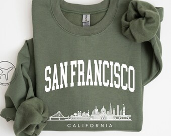 【CPGN STUDIO】24FW★ San Francisco Sweatshirt San Francisco State University Hooded Sweatshirt: San