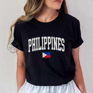 Filipino Pride T-Shirt, Philippines Flag Graphic Tee, Pinoy Heritage