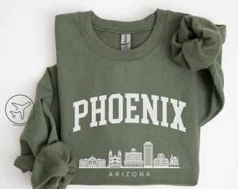 Phoenix Arizona College Style Sweatshirt, Phoenix Sweater