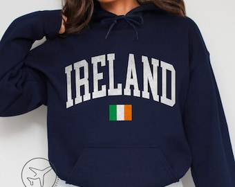 Hoodie met Ierse vlag, Irish Pride Souvenir