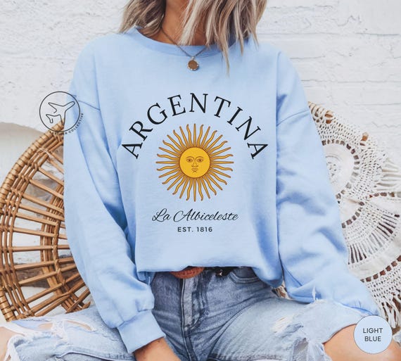 Fabulous Hoodie Sweat à Capuche Enfant Blanc Drapeau Argentine Argentina Football Sport Equipe National - Premium