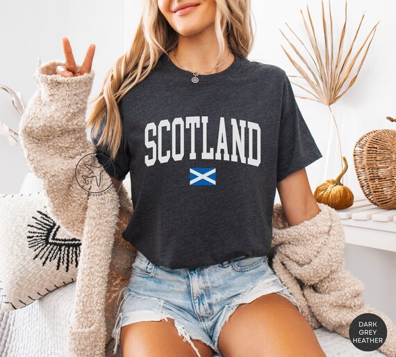 Scotland Flag T-Shirt, Scottish Pride Gift