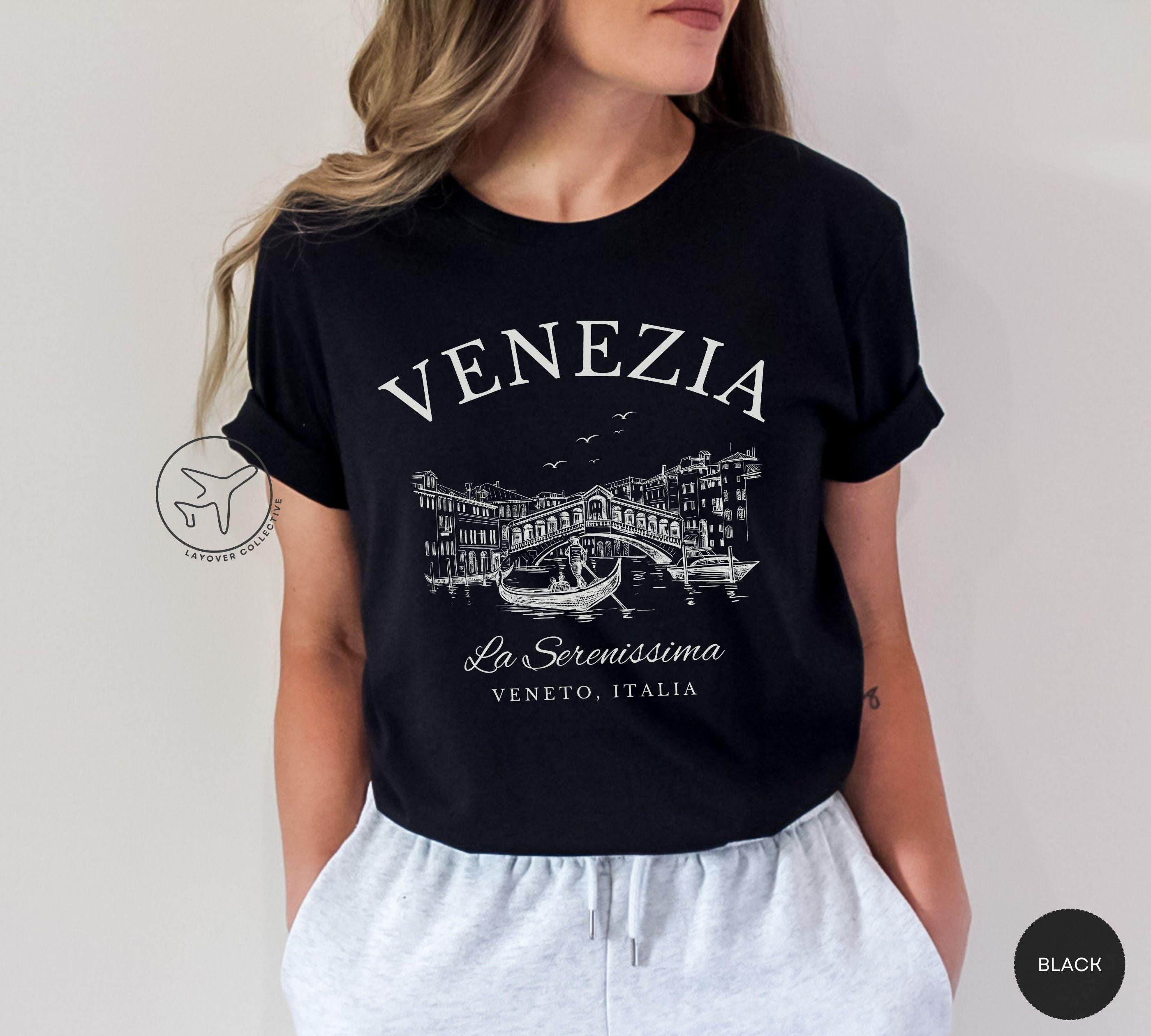 Venezia Italy Travel T-shirt, Italian Souvenir Tee - Etsy