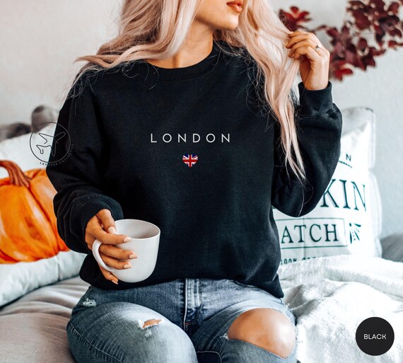 SUWATOIN Maglietta da donna con stampa di Londra Inghilterra
