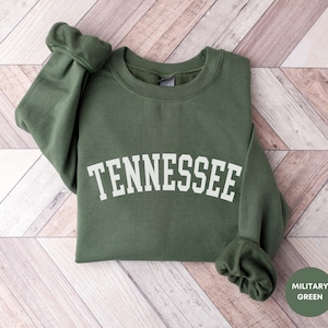 Tennessee Sweatshirt, Tennessee Shirt, Tennessee Crewneck Sweater, US State, Tennessee Gift, Soft Unisex Sweatshirt