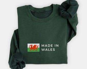 Sudadera de Gales, jersey con la bandera de Gales, regalos del Reino Unido