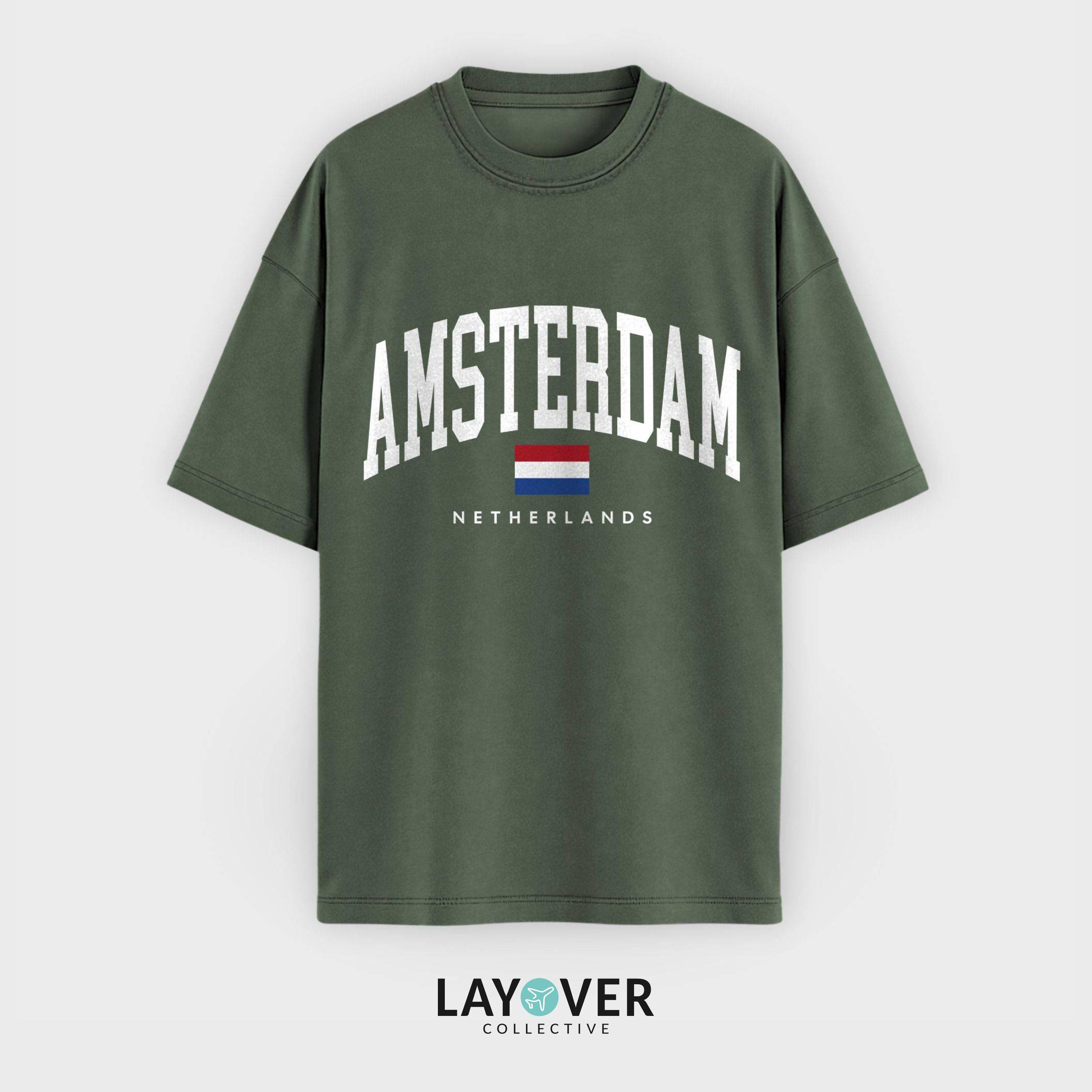 アムステルダム オランダ Tシャツ、オランダの誇りのお土産 - Etsy 日本