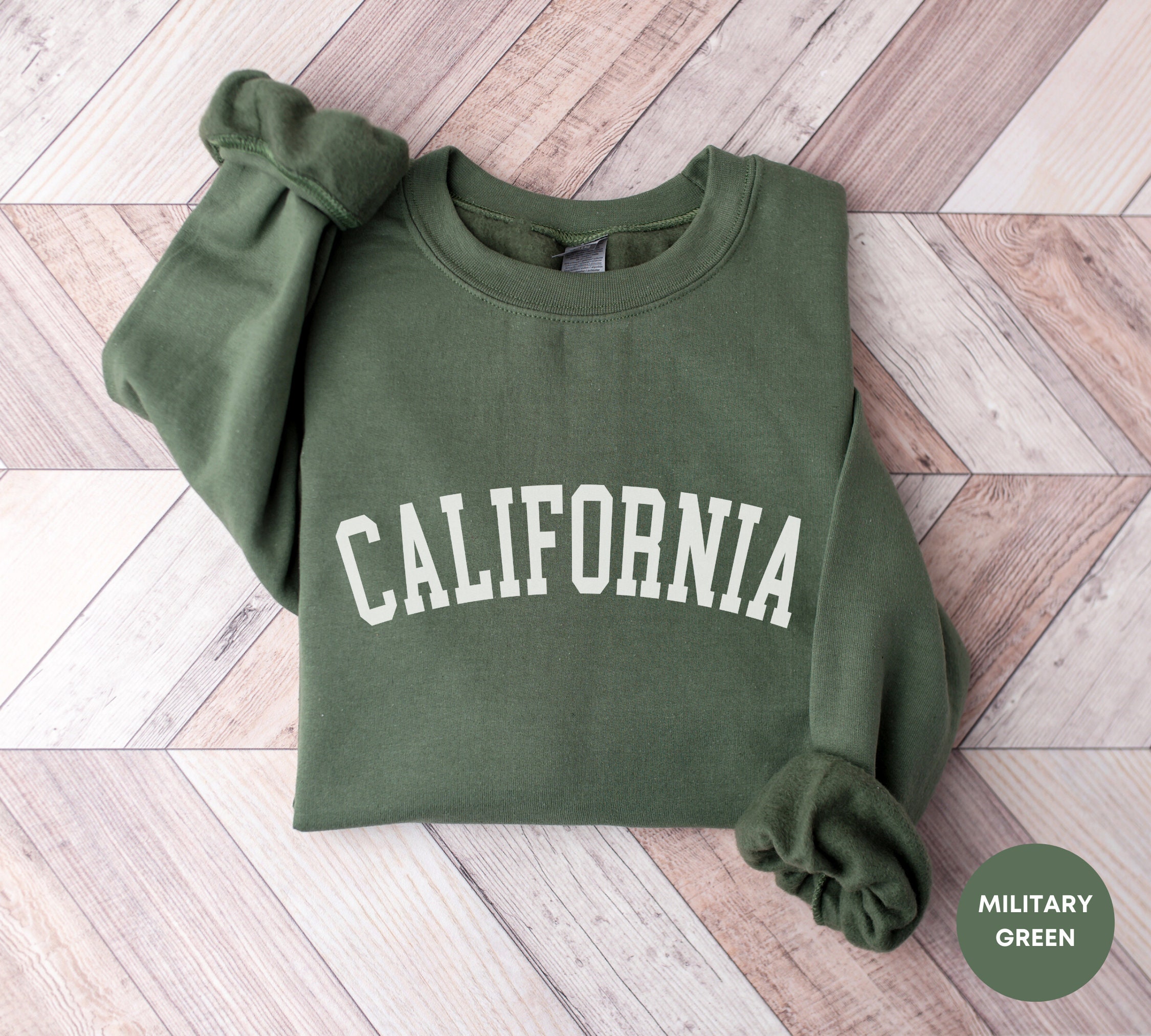 California Sweatshirt, California Shirt, California Crewneck