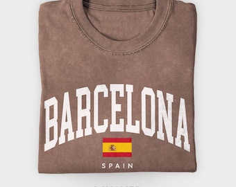 バルセロナ スペイン Tシャツ、カタルーニャ お土産 Tシャツ